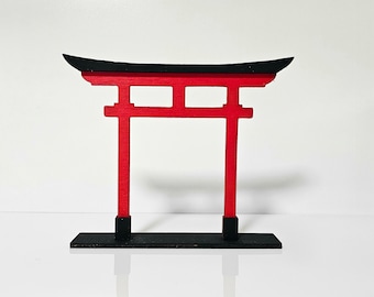 Torii-Tor, japanisches Torii aus Holz, Shinto-Tor für Wohndekoration, japanische Wohndekoration – japanisches Geschenk – Tor für Schrein oder heiligen Raum