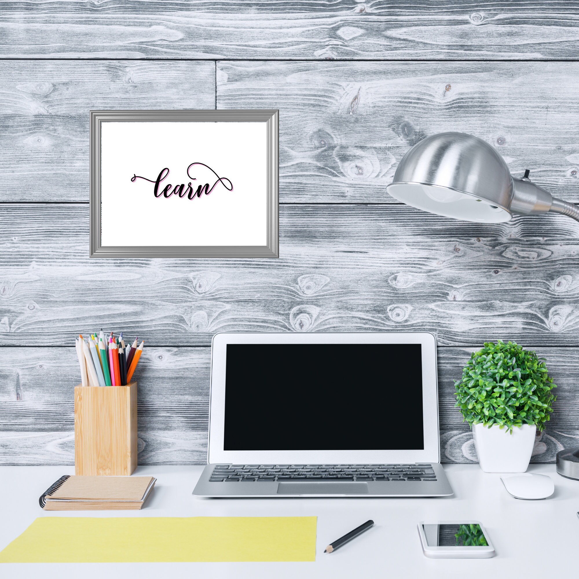 One Word Inspirational Printable | Quote About Learning | Motivation ...