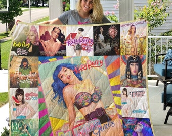 Beyonce Album Poster 05 Celebrity Pop Music Quilt Blanket Bedding Family Gift For Him Father/'s Day