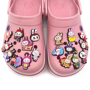 Plush Bubu Shoe charms: Kawaii Shoe Accessories, Gift for Kids