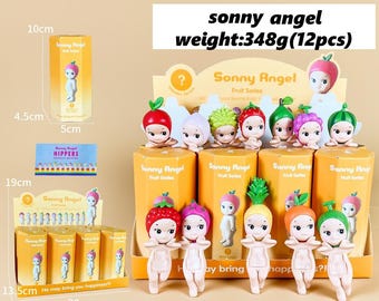 Sonny Angel Fruit Series Random Blind Box/1pcs-12 set/Vegetable Series/Animal Series/Kawai Cute Sonny Angel On Phone/Gift For Kids