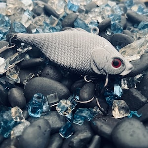IAMBAITS: Steel Custom Painted Lipless Crankbait