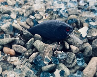 IAMBAITS: Navy Custom Painted Crackbait