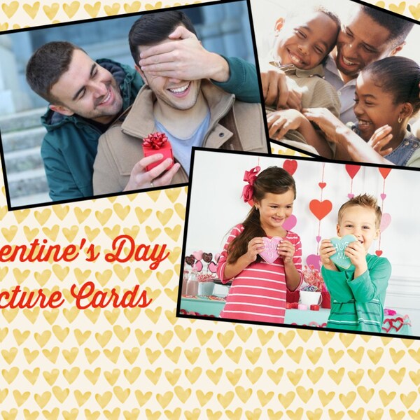 Valentine's Day Picture Cards • Montessori • Flash Cards • Digital Montessori • Printable • Pictures • Love