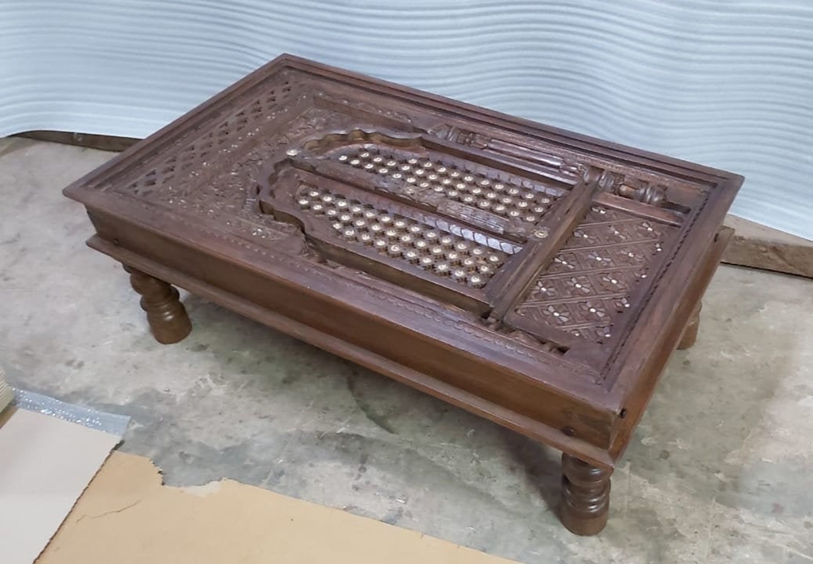 Reclaimed Indian Antique Coffee table Etsy