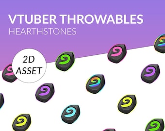 VTUBER THROWABLES - Hearthstone throwables for Twitch Integrated Throwing System - T.I.T.S.