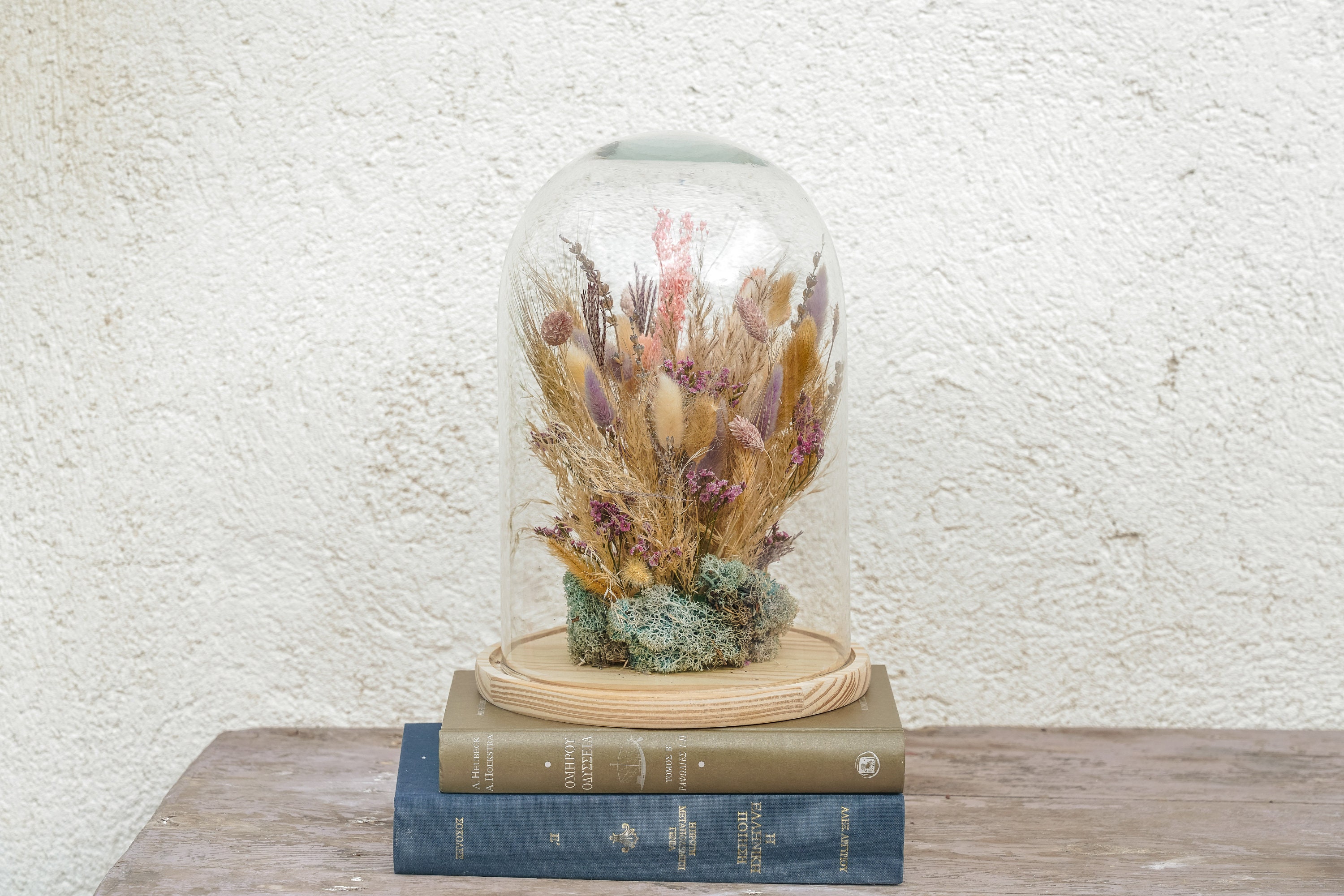 Campana Decorativa Trasparente Per Regali Di Denaro - Cupola Con Fiori Secchi Per Matrimoni E Compleanni - Foto 8