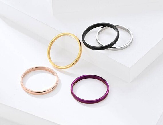 Stainless Steel Finger Monogram Ring  Stainless Steel Ring Flower Woman -  Customized Rings - Aliexpress