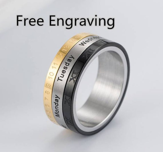 Steeltime stainless steel rings deals