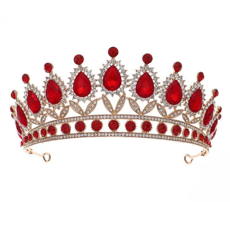 Handmade Queen Princess Crown Tiaras Hair Accessories Birthday Etsy