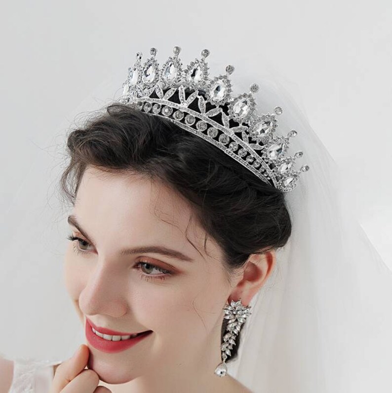 Handmade Queen Princess Crown Tiaras Hair Accessories Birthday Etsy