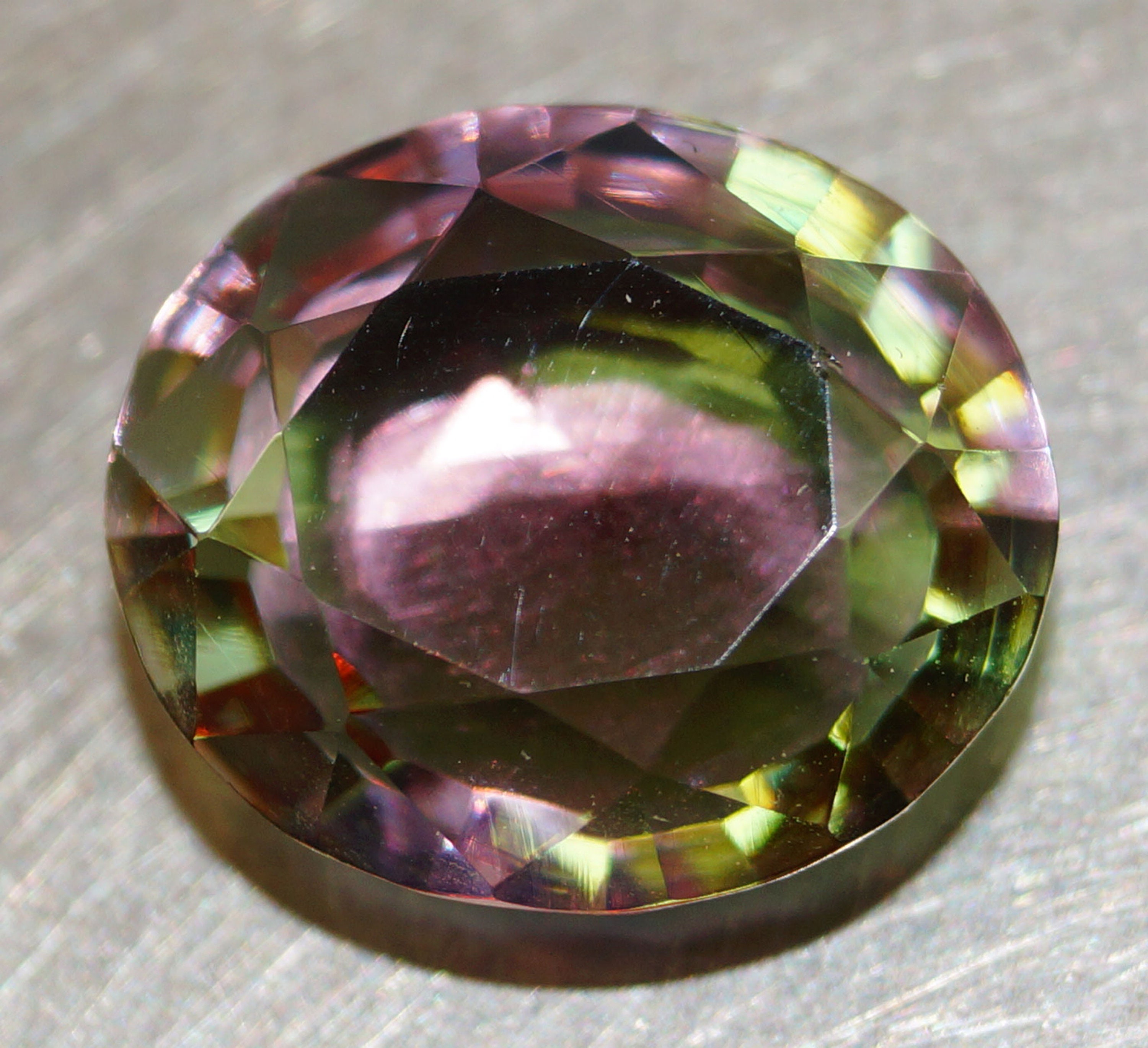 Natural Alexandrite 1410 CT Oval Cut Faceted Alexandrite  Etsy