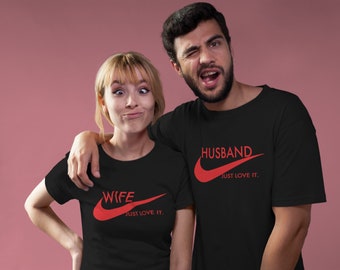 Just love it- Husband and Wife Unisex T-shirt