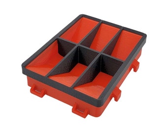 Token Tray Divider - Six Compartment