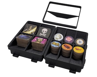 Token Trays With Changeable Dividers - Middara - Terraforming Mars - Wingspan