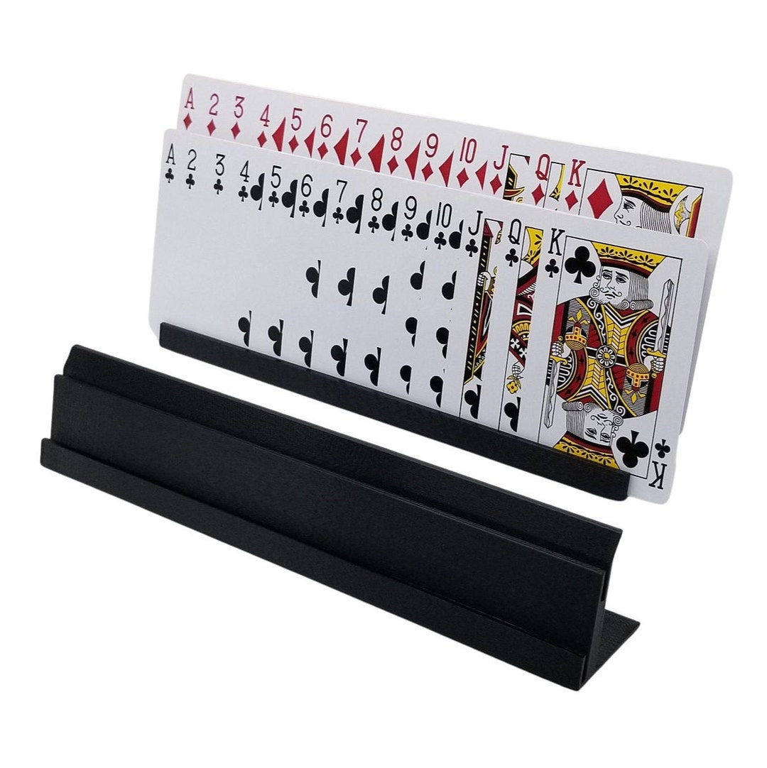 Table Top Card Holders UNO Canasta Pinochle Samba Etsy