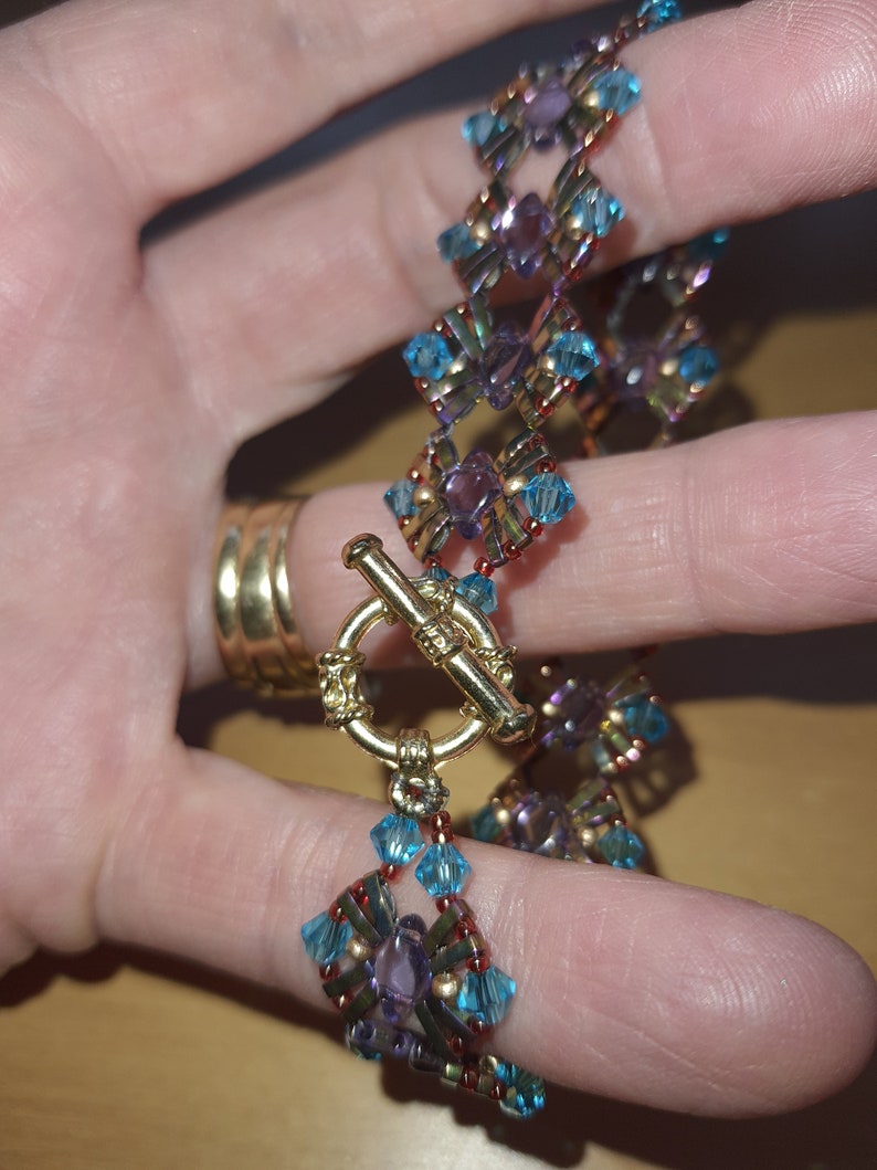 Egyptian Bead Bracelet Etsy