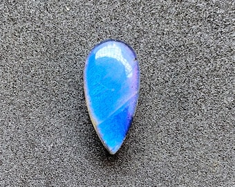 AAA + Natürlicher Labradorit 43 x 20 MM Teardrop Cabochon Edelsteine für die Schmuckherstellung