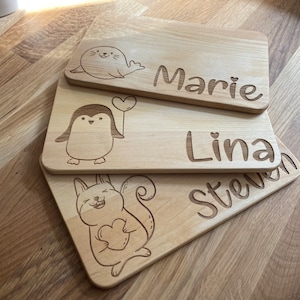 Breakfast board for children individually