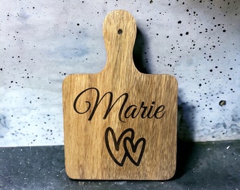 Board personalized with engraving - Coaster - Raclette