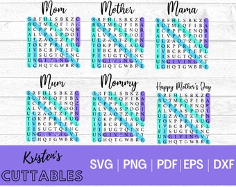 Free Free Mother&#039;s Day Crossword Svg 68 SVG PNG EPS DXF File