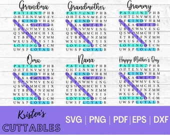 Free Free 86 Mother&#039;s Day Crossword Svg SVG PNG EPS DXF File