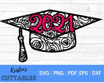 Download Mandala Grad Cap Etsy