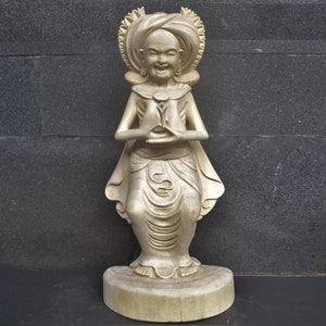 Balinese Handmade Tu Niang Sakti Wooden Sculpture Size 31 cm x 15 cm x 9 cm Wood Carving, Sculpture, Art from Bali Indonesia