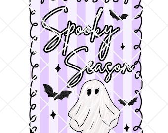 Coquette Halloween png, Preppy Ghost png, Preppy Halloween png,Cute Ghost,Brushstroke Fall, Girly Spooky,Hand Drawn Fall png,Ghost png, Bats