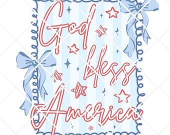 Coquette 4th of July png, Preppy 4th of July png, Grandmillenial, America png, Red White Blue, USA Independence,Fourth of July, Memorial Day