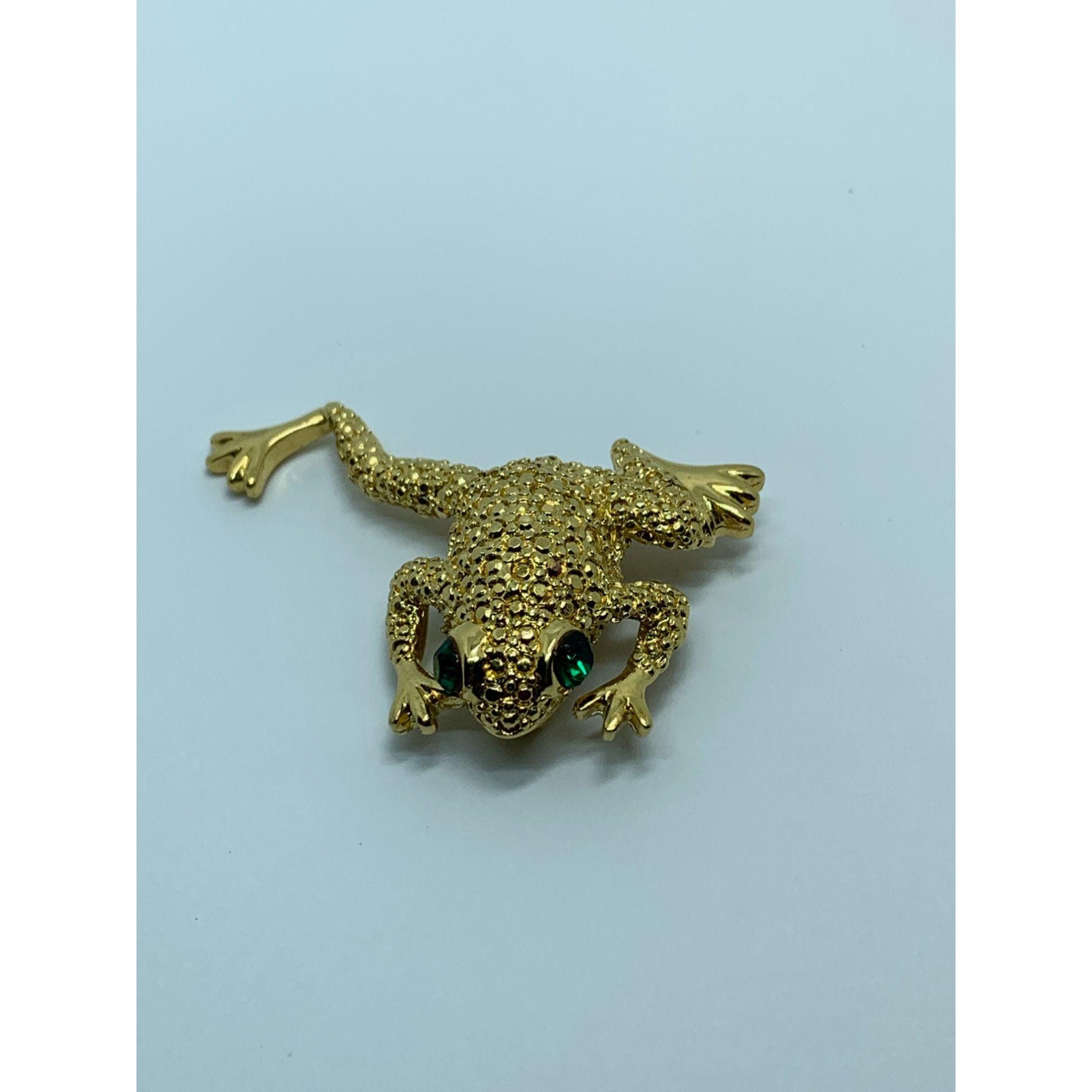 Frog Pin with Crystals – Giavan