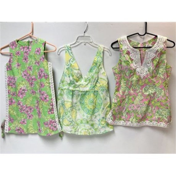 LILY PULITZER Lot of Three (3) Preowned Vintage To