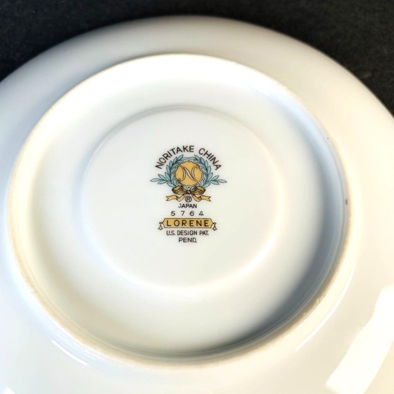 Noritake Lorene China Dinnerware Pattern # 5764 Saucer Plate