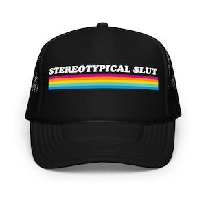 Funny Gift Exchange, Trucker Hat, Adult Humor Party Edition – Stereotypical Slut