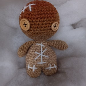 Multi tan with white doll