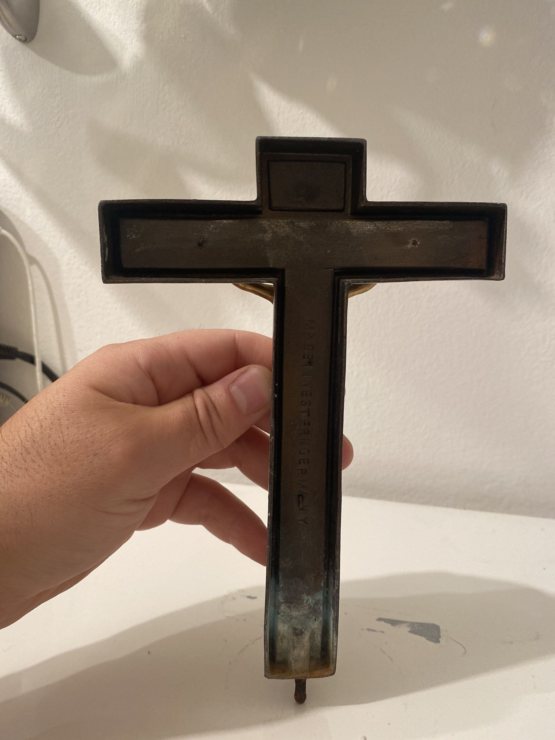 INRI Old Crucifix Jesus on the Cross Altar Cross Wall Cross Wood ...