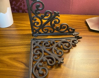 Regalwinkel Gusseisen antik 2er Set kaufen