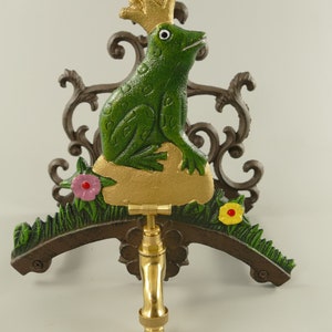 Vintage hose holder faucet 1/2&#39;&#39; frog H.28 cm