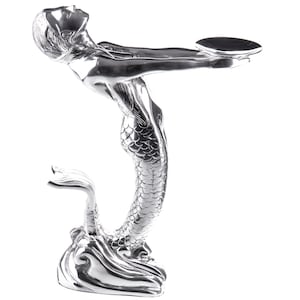 Vintage Aluminum Charming Mermaid