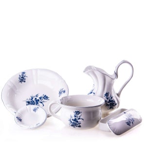 Porcelain Wash Set Antique Style