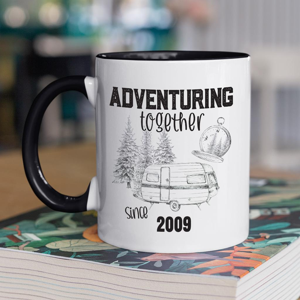 CAMPING COFFEE CUP Adventuring Together Coffee Mug Camping Etsy