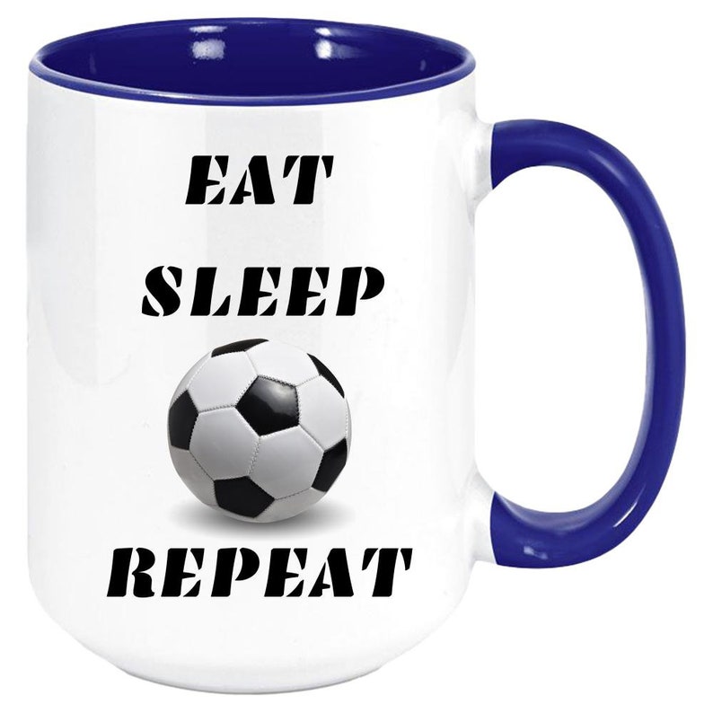 SOCCER COFFEE MUG Sports Coffee Mug Sport Quotes Cup Etsy