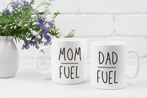 New Mom & New Dad Fuel Mugs