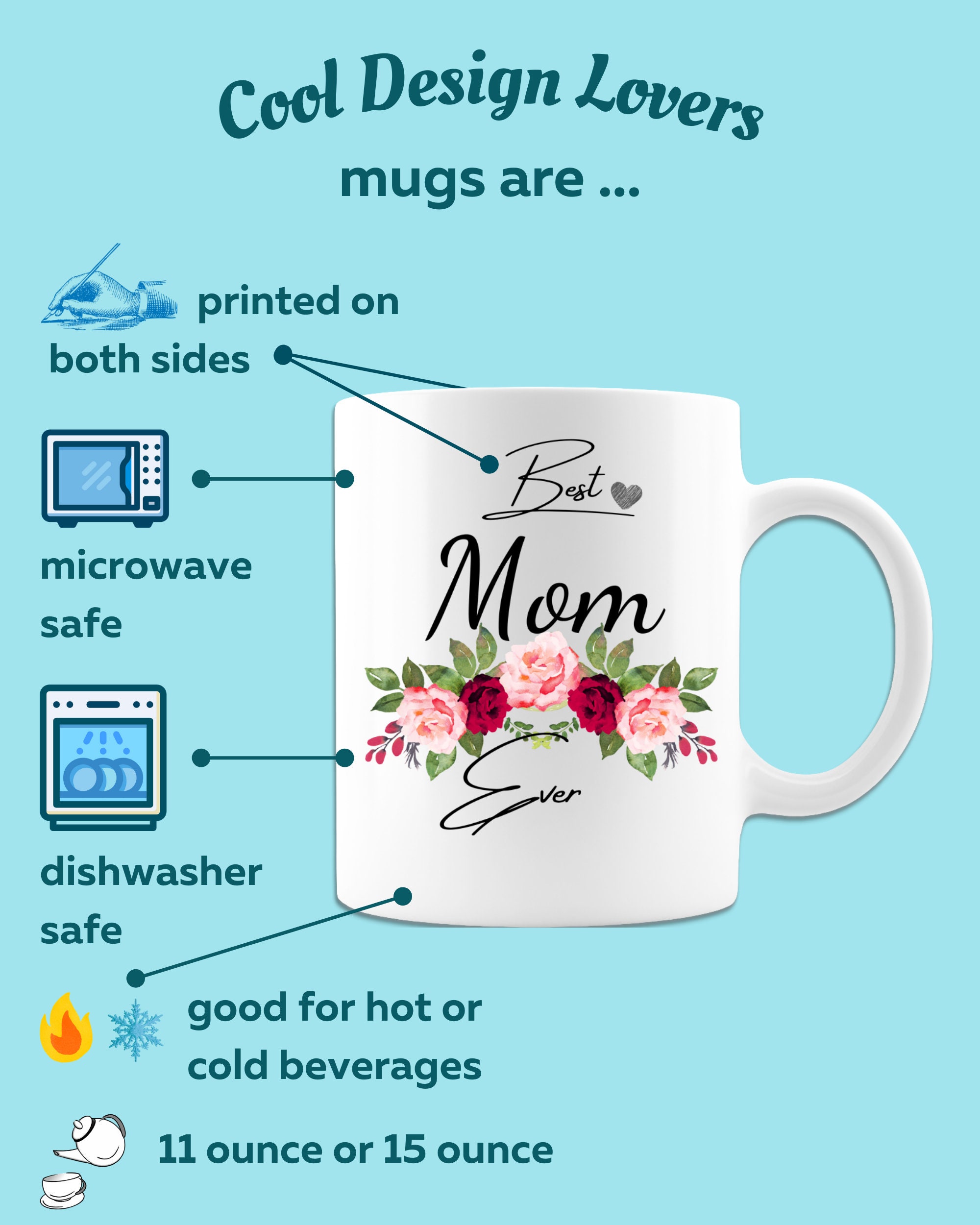 World's best mom Coffee Mug – Designs ByLITA