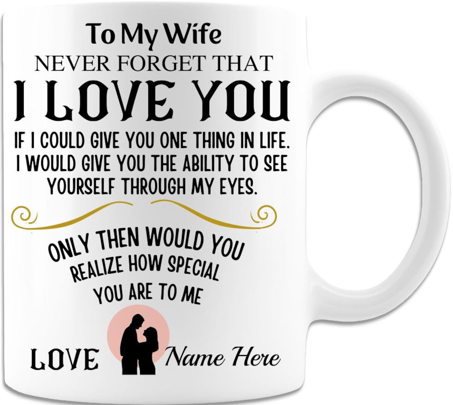 WIFE COFFEE MUG Love Quotes Mug for Wife Wife Mug Gift Etsy
