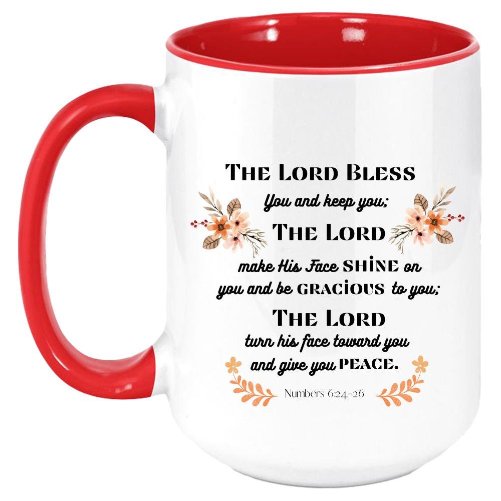 Blessed Are Those Who Serve Mug, Cream
