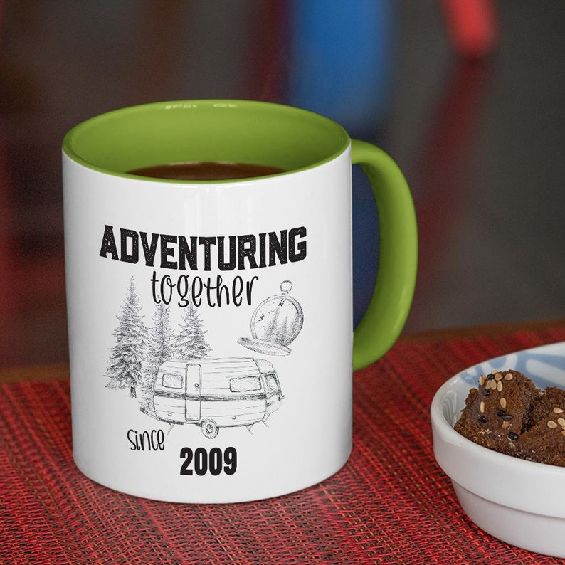 CAMPING COFFEE CUP Adventuring Together Coffee Mug Camping Etsy
