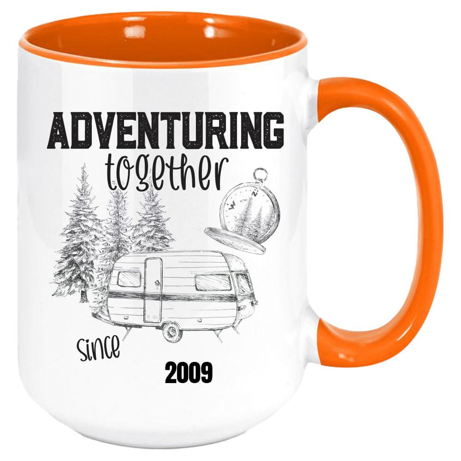 CAMPING COFFEE CUP Adventuring Together Coffee Mug Camping Etsy
