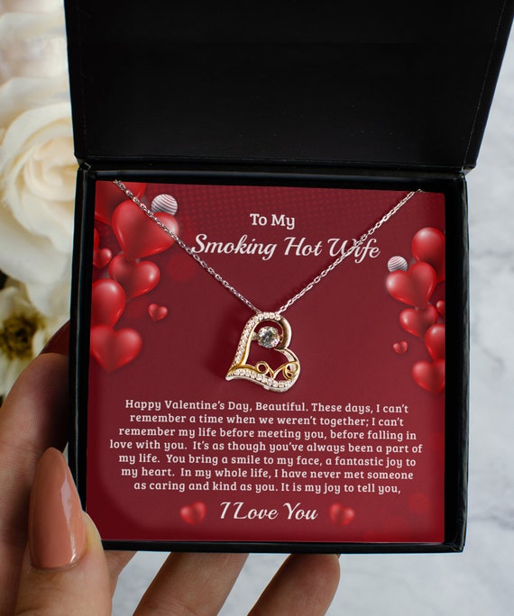 Wife Valentines Day Gift For Girlfriend Heart Jewelry - Jolly