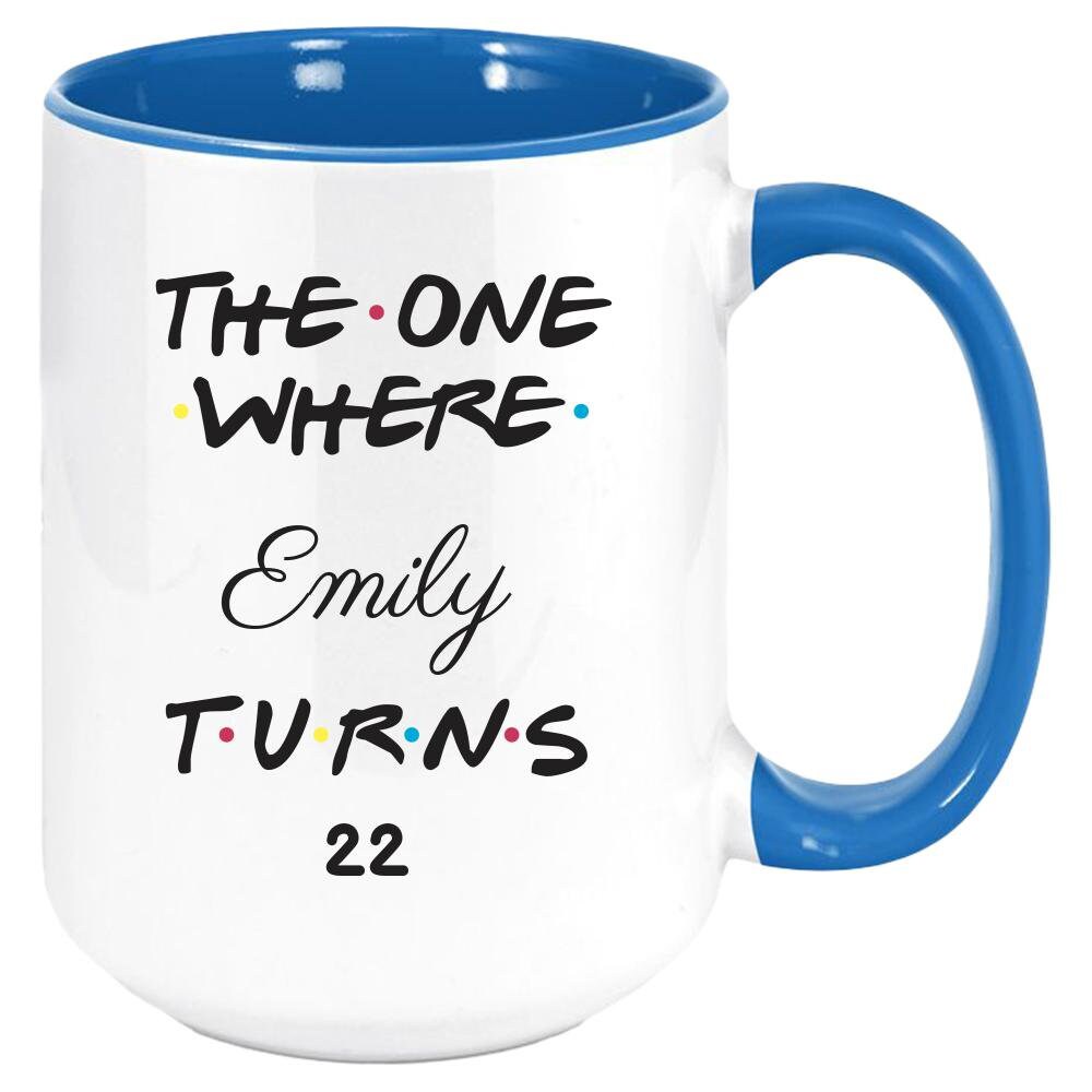 Personalized the One Where Mug Custom Name Coffee Mug Gift Etsy